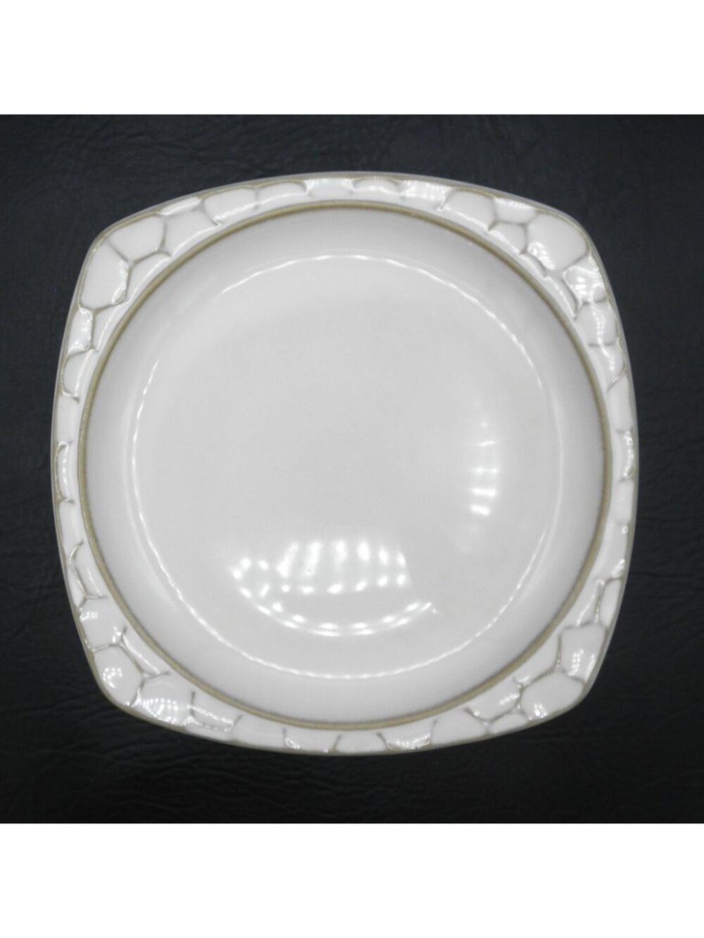 Continental White by Sango 9 Inch Salad Plates Set of 4 Pattern Code: SANCONW - Picture 3 of 6